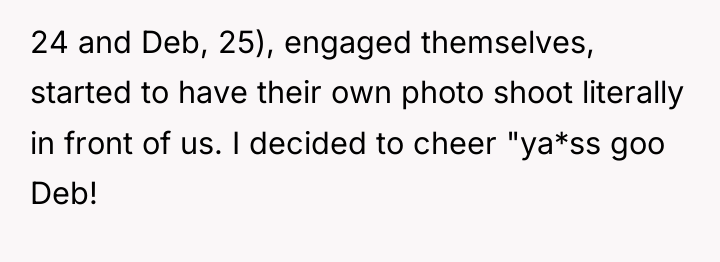 24 and Deb, 25), engaged themselves, started to have their...
