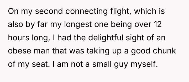 On my second connecting flight, which is also by far...