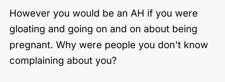 However you would be an AH if you were gloating...