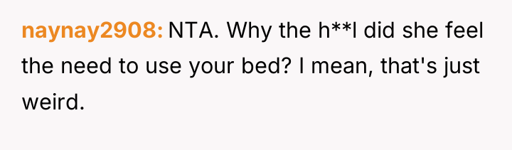 naynay2908 NTA. Why the h**l did she feel the need...