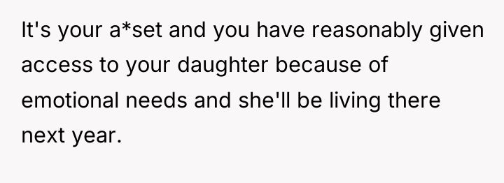 It's your a*set and you have reasonably given access to...