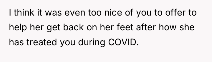 I think it was even too nice of you to...