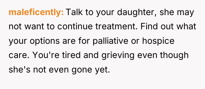 maleficently Talk to your daughter, she may not want to...