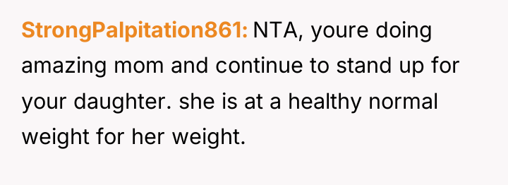 StrongPalpitation861 NTA, youre doing amazing mom and continue to stand...