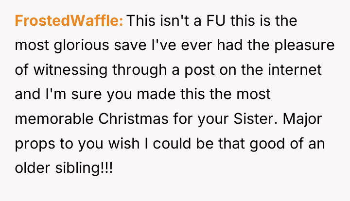 FrostedWaffle This isn't a FU this is the most glorious...