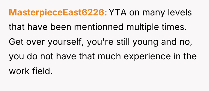 MasterpieceEast6226 YTA on many levels that have been mentionned multiple...