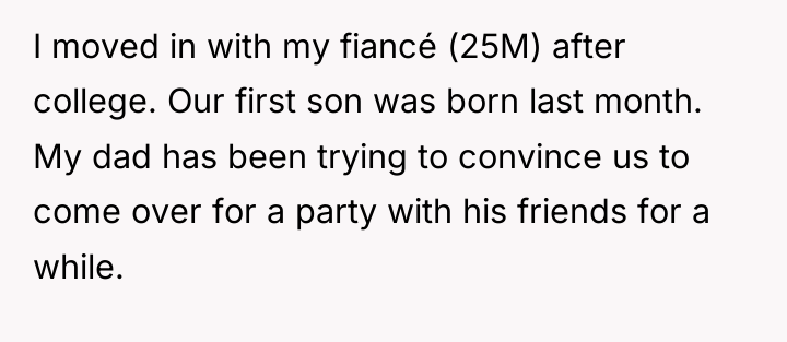 I moved in with my fiancé (25M) after college. Our...