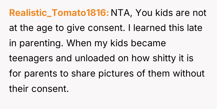 Realistic_Tomato1816 NTA, You kids are not at the age to...