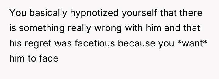 You basically hypnotized yourself that there is something really wrong...