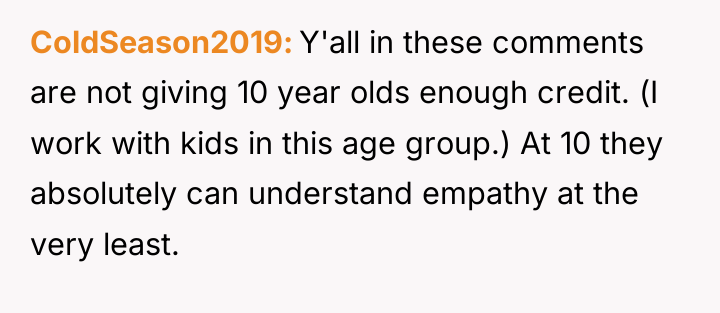 ColdSeason2019 Y'all in these comments are not giving 10 year...