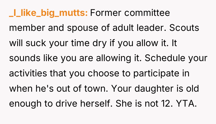 _I_like_big_mutts Former committee member and spouse of adult leader. Scouts...