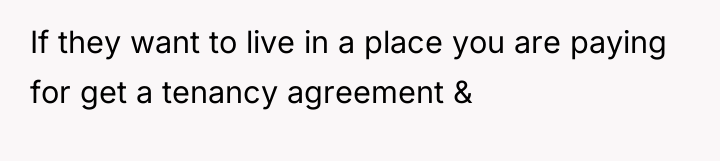 If they want to live in a place you are...