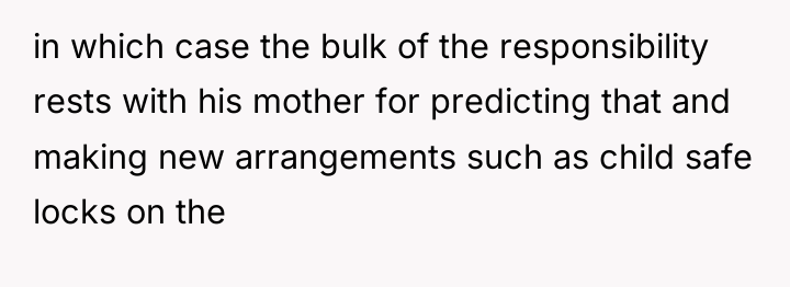 in which case the bulk of the responsibility rests with...
