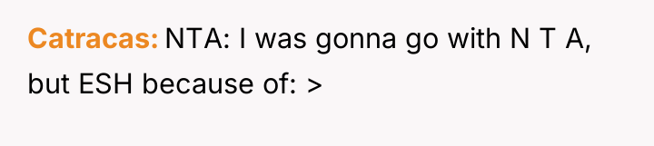 Catracas NTA: I was gonna go with N T A,...