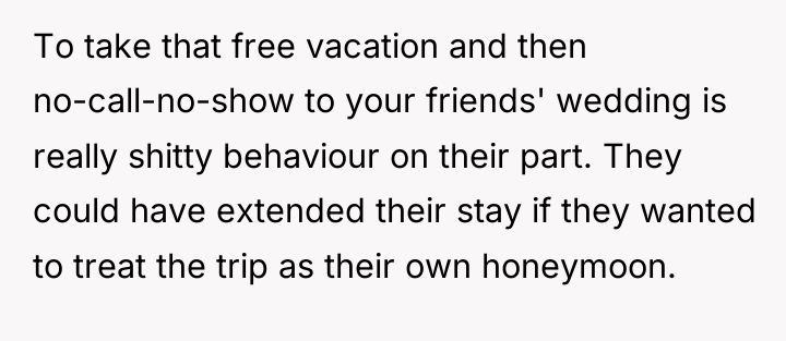 To take that free vacation and then no-call-no-show to your...