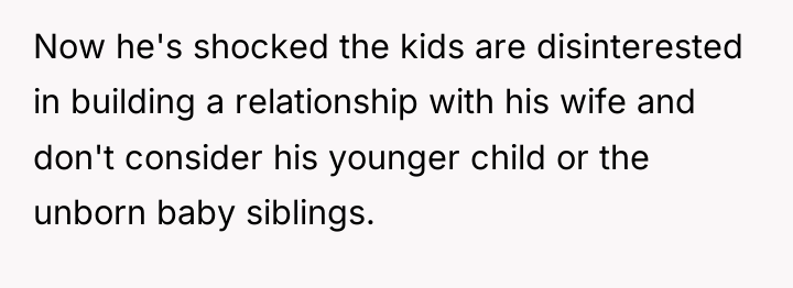 Now he's shocked the kids are disinterested in building a...