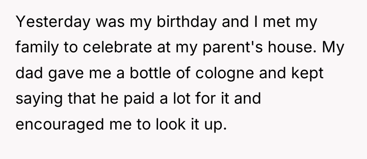 Yesterday was my birthday and I met my family to...