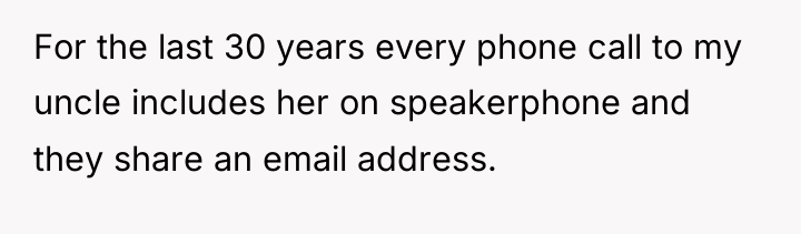 For the last 30 years every phone call to my...