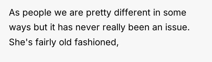 As people we are pretty different in some ways but...
