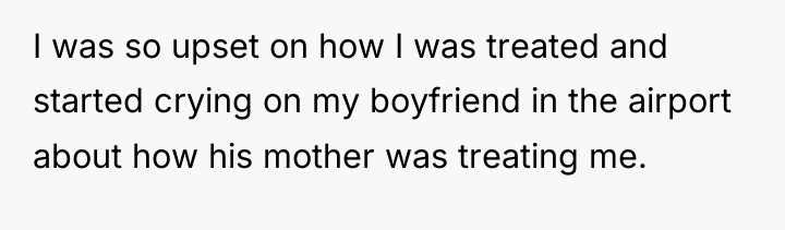 I was so upset on how I was treated and...