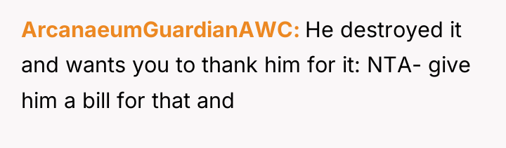 ArcanaeumGuardianAWC He destroyed it and wants you to thank him...