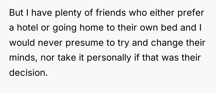 But I have plenty of friends who either prefer a...