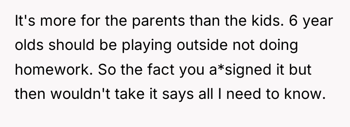 It's more for the parents than the kids. 6 year...