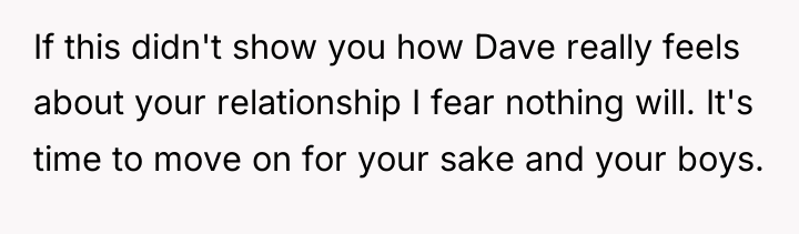 If this didn't show you how Dave really feels about...
