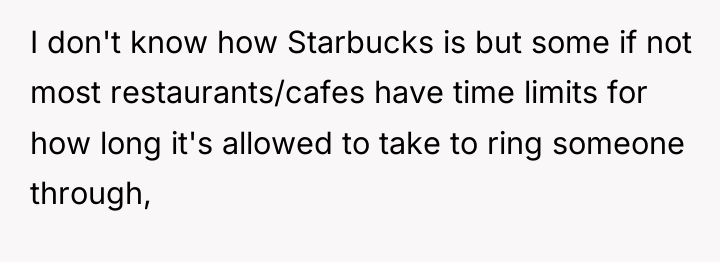 I don't know how Starbucks is but some if not...