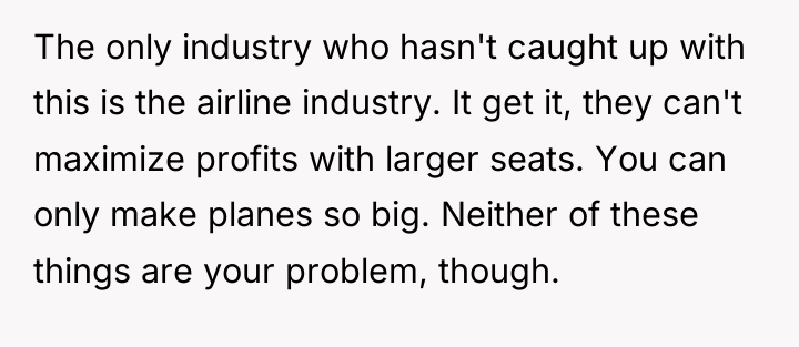 The only industry who hasn't caught up with this is...