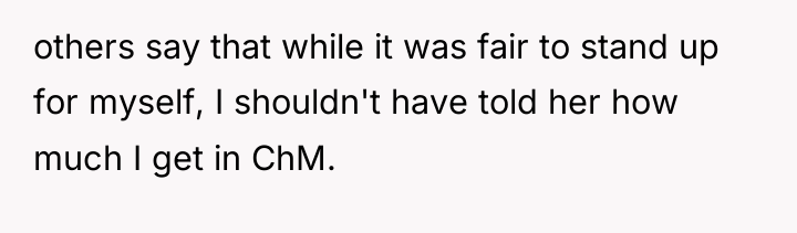others say that while it was fair to stand up...