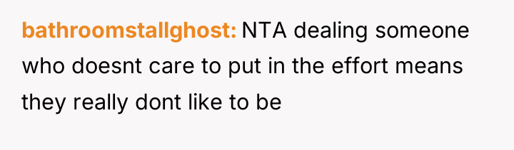 bathroomstallghost NTA dealing someone who doesnt care to put in...