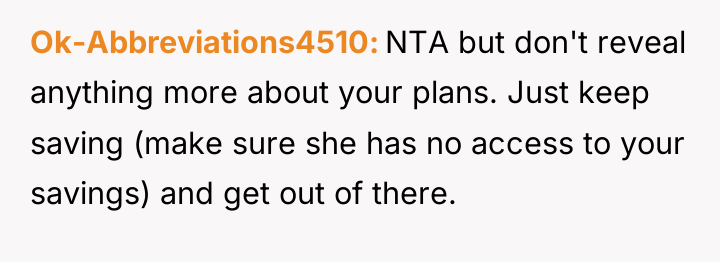 Ok-Abbreviations4510 NTA but don't reveal anything more about your plans....