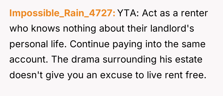 Impossible_Rain_4727 YTA: Act as a renter who knows nothing about...