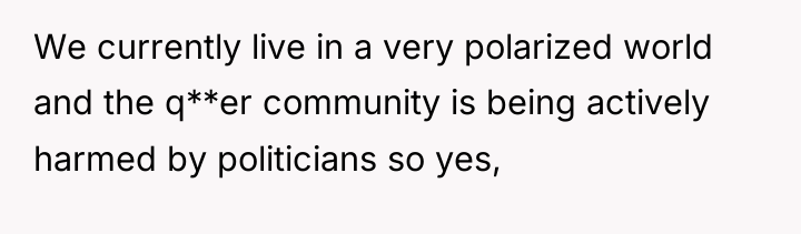 We currently live in a very polarized world and the...