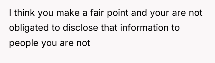 I think you make a fair point and your are...