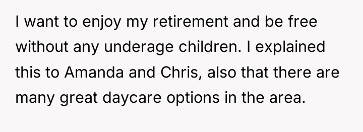 I want to enjoy my retirement and be free without...