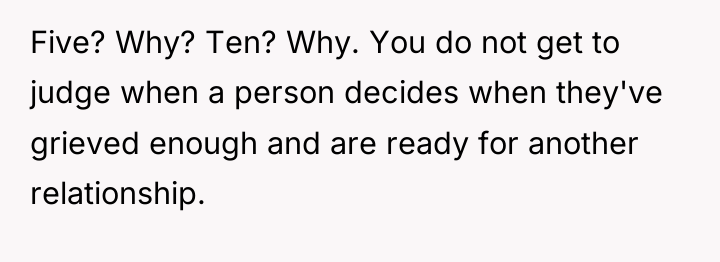 Five? Why? Ten? Why. You do not get to judge...