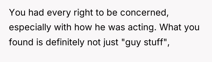 You had every right to be concerned, especially with how...