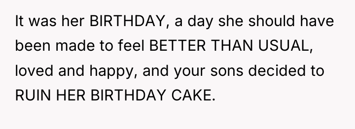 It was her BIRTHDAY, a day she should have been...