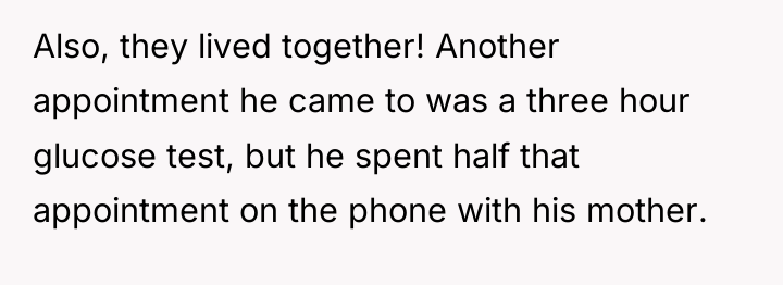 Also, they lived together! Another appointment he came to was...