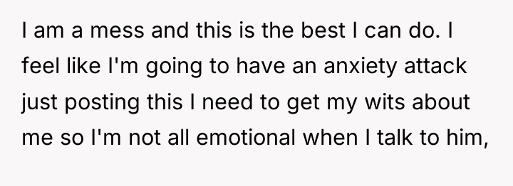 I am a mess and this is the best I...