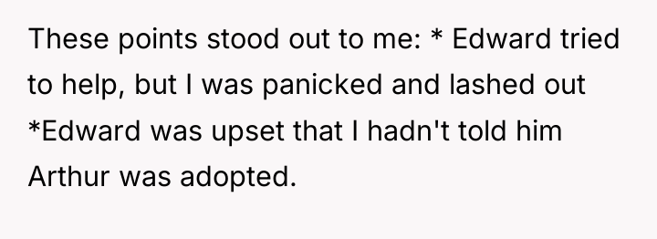 These points stood out to me: * Edward tried to...
