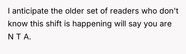 I anticipate the older set of readers who don't know...