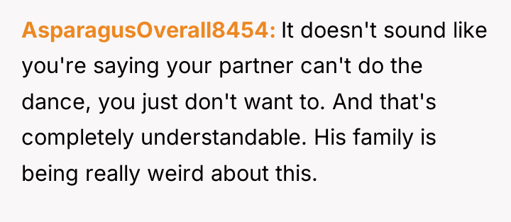 AsparagusOverall8454 It doesn't sound like you're saying your partner can't...