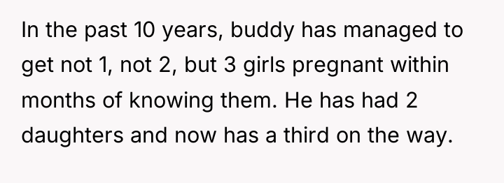 In the past 10 years, buddy has managed to get...