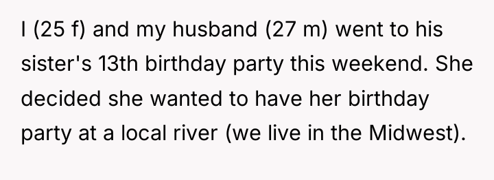 I (25 f) and my husband (27 m) went to...