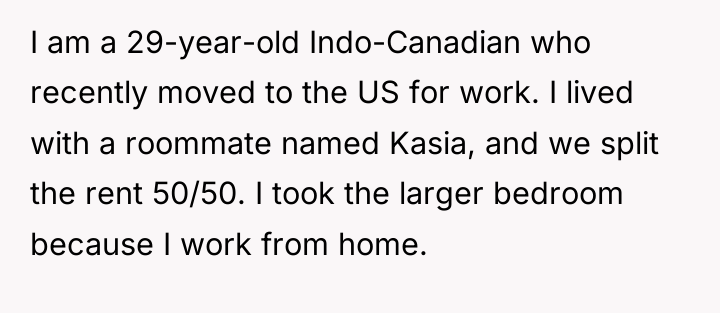 I am a 29-year-old Indo-Canadian who recently moved to the...