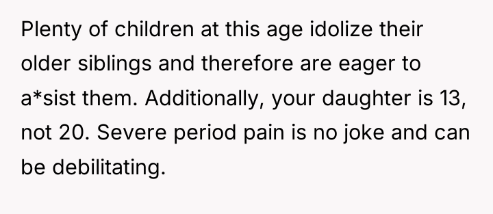Plenty of children at this age idolize their older siblings...