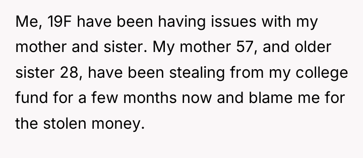 Me, 19F have been having issues with my mother and...